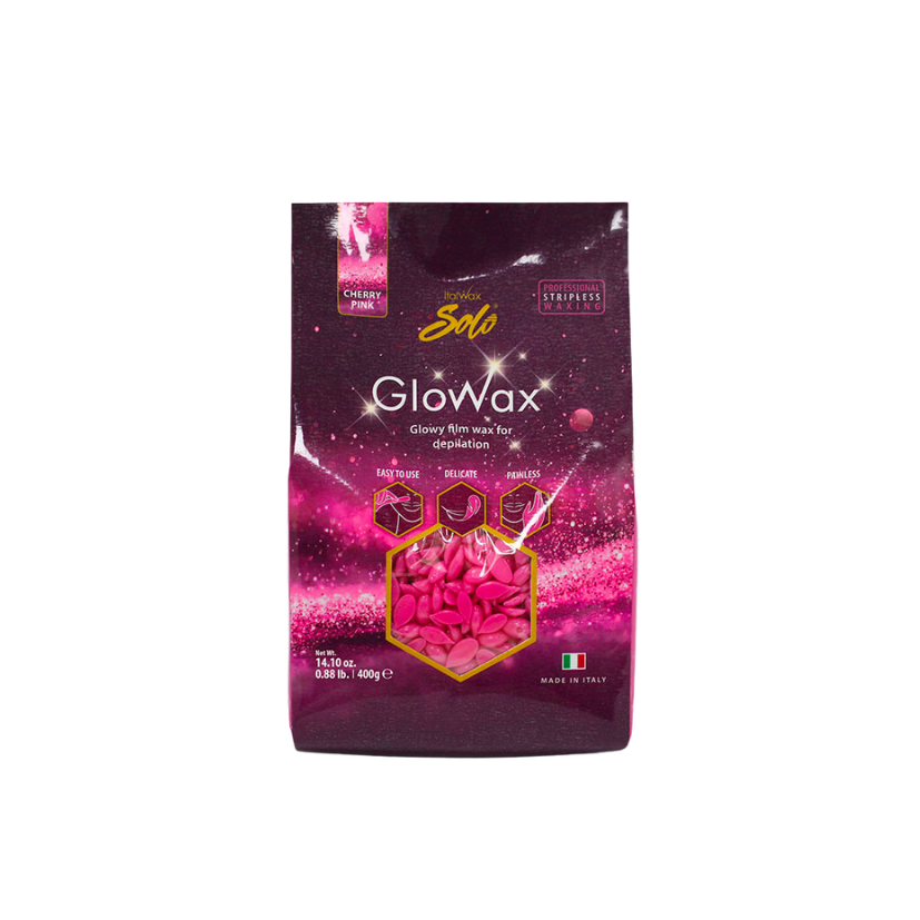 ITALWAX - Cherry Pink Glowax, 400g