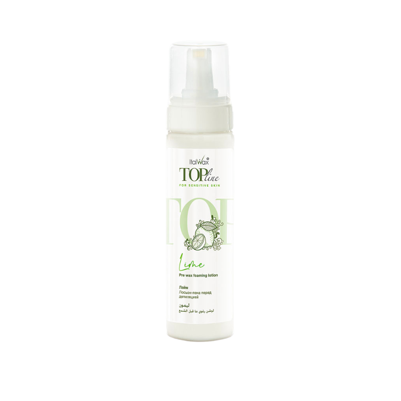 ITALWAX - Foaming Lotion Pre Wax Lime, 200ml